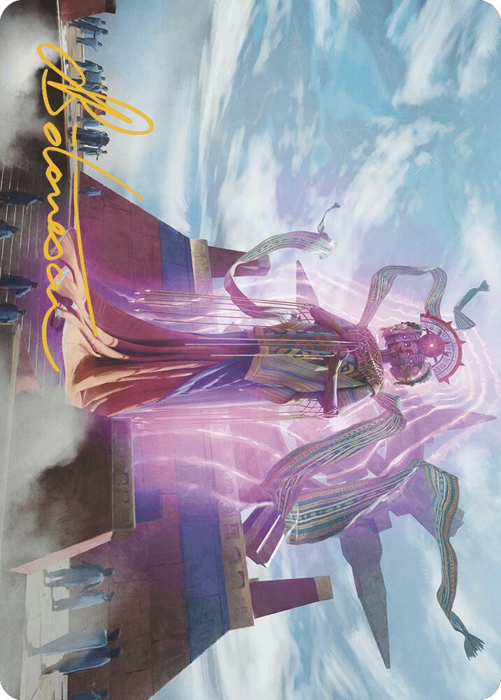 Ojer Taq, Deepest Foundation Art Card (4/81) (Gold-Stamped Signature) card image