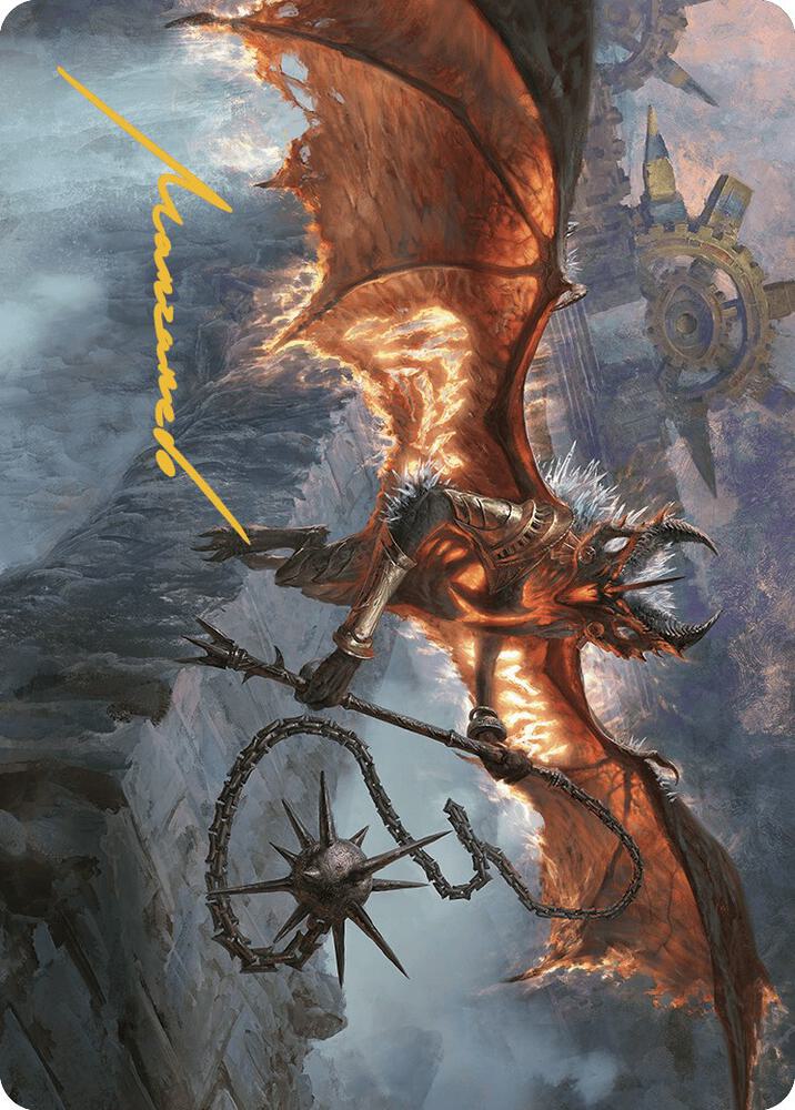 Bloodletter of Aclazotz Art Card (15/81) (Gold-Stamped Signature) card image