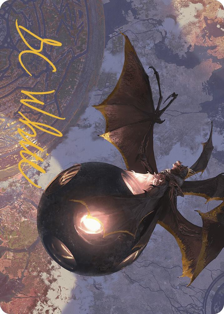 Malicious Eclipse Art Card (Gold-Stamped Signature) card image