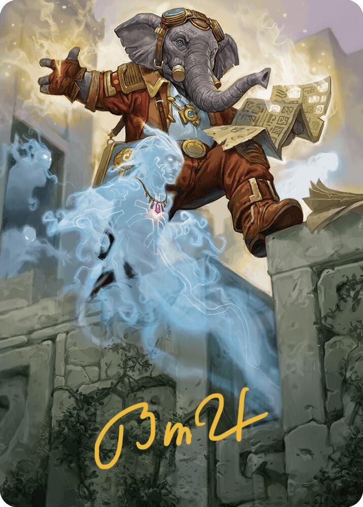 Quintorius Kand Art Card (37/81) (Gold-Stamped Signature) card image