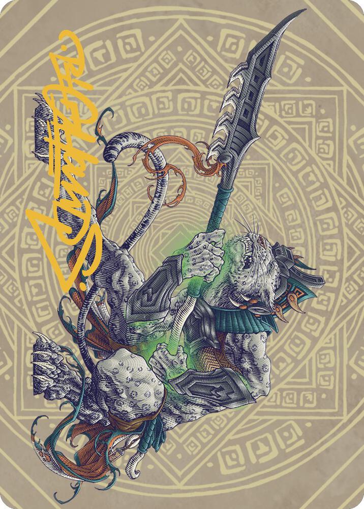 Kutzil, Malamet Exemplar Art Card (Gold-Stamped Signature) card image