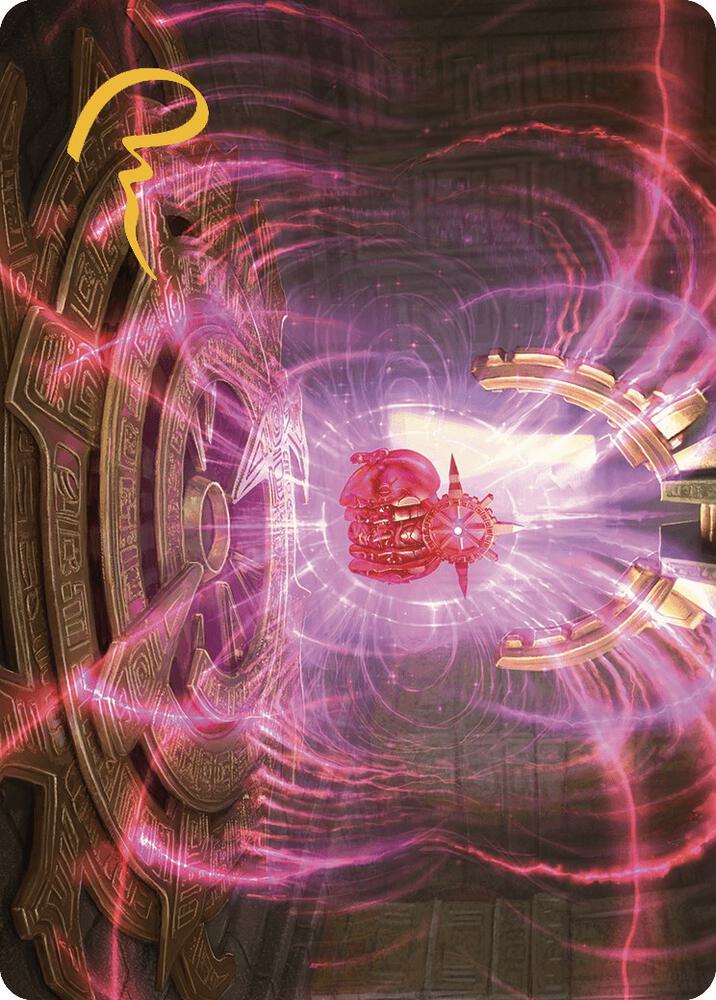 Locus of Enlightenment Art Card (Gold-Stamped Signature) card image