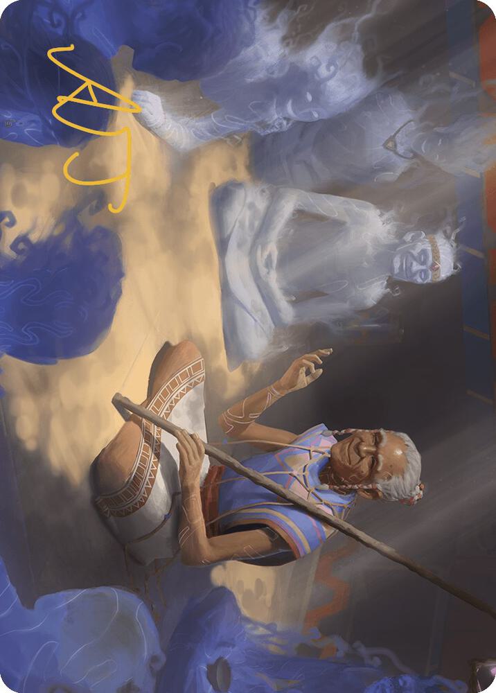 Ancestral Reminiscence Art Card (Gold-Stamped Signature) card image