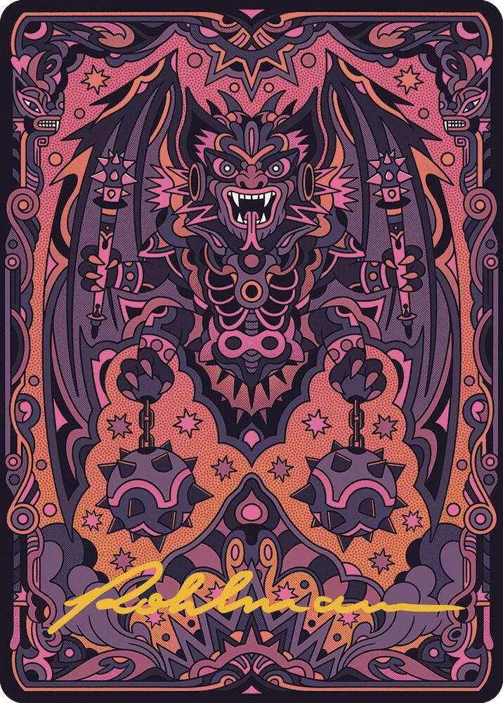 Bloodletter of Aclazotz Art Card (61/81) (Gold-Stamped Signature) card image