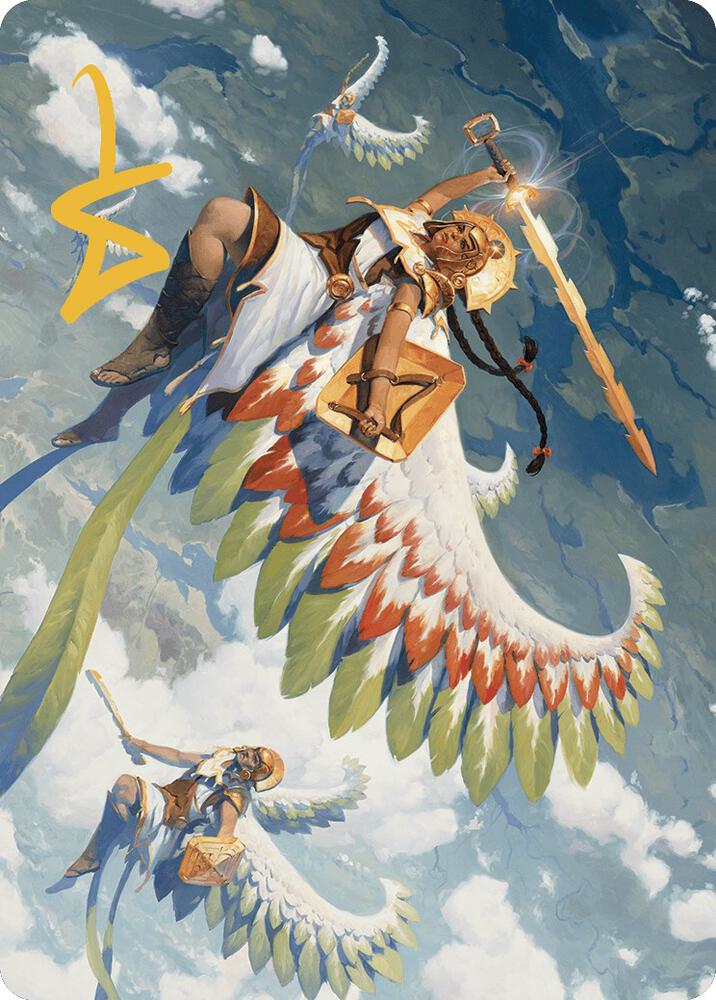 Resplendent Angel Art Card (5/81) (Gold-Stamped Signature) card image