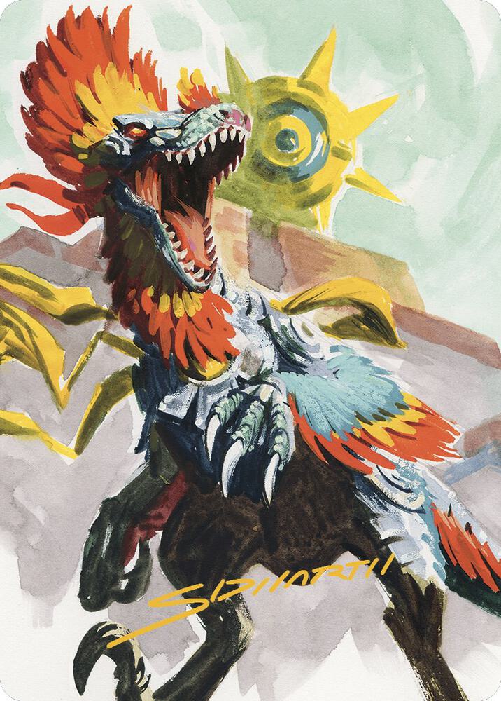 Pantlaza, Sun-Favored Art Card (Gold-Stamped Signature) card image