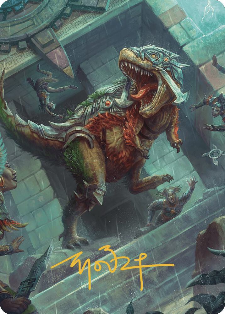 Carnage Tyrant Art Card (Gold-Stamped Signature) card image