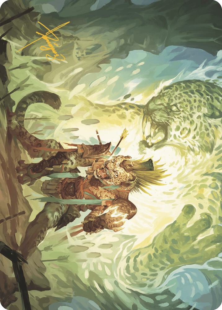 Might of the Ancestors Art Card (Gold-Stamped Signature) card image