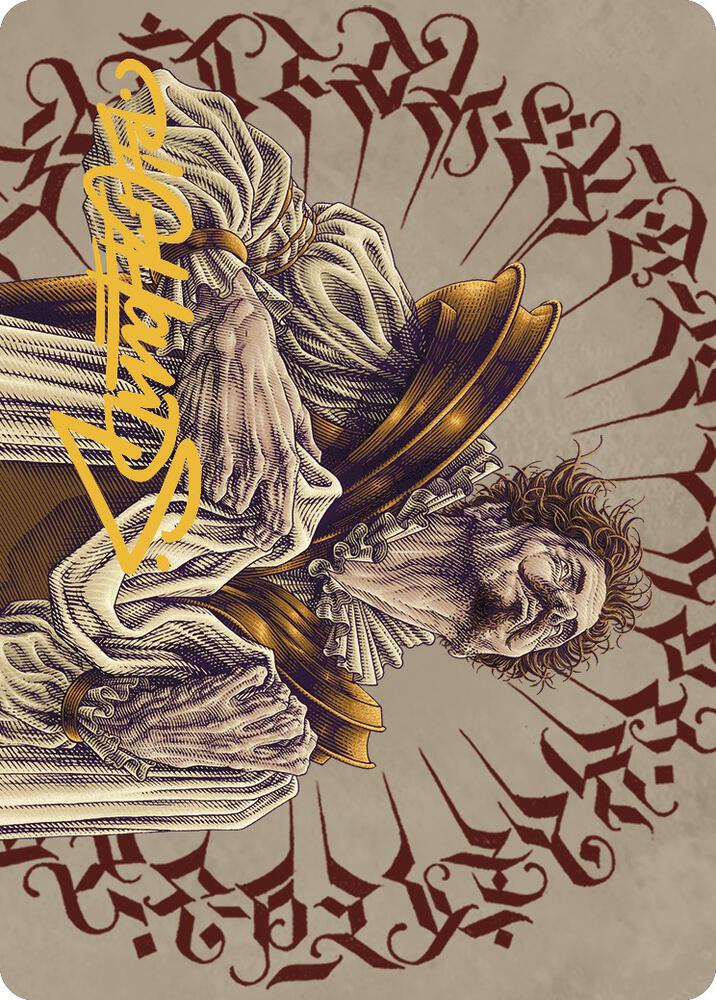 Bartolome del Presidio Art Card (Gold-Stamped Signature) card image
