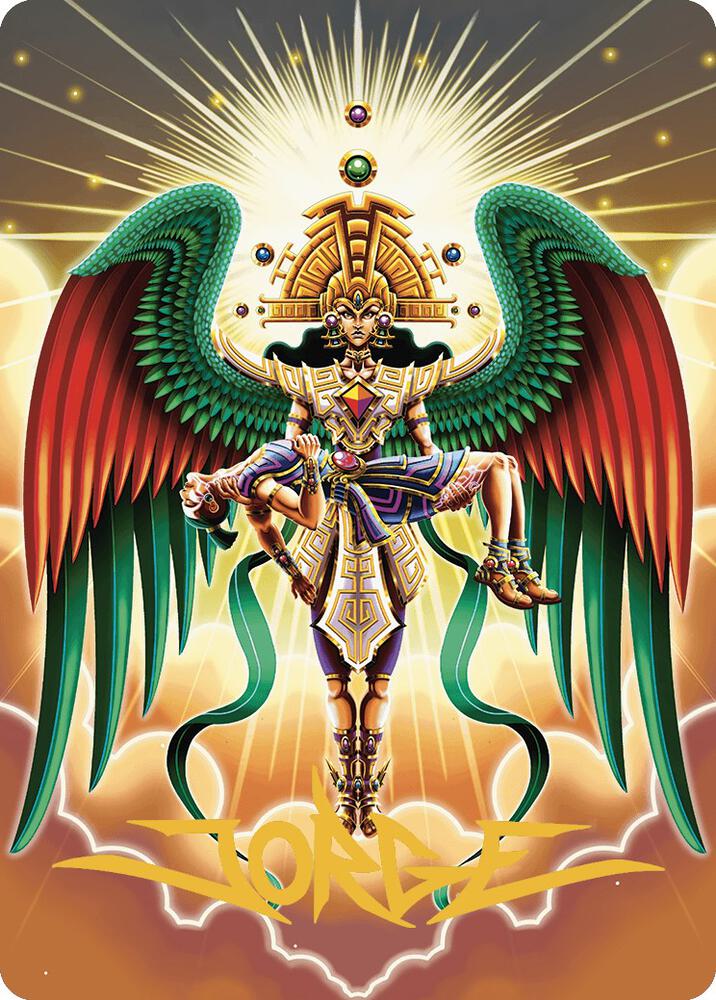 Resplendent Angel Art Card (59/81) (Gold-Stamped Signature) card image
