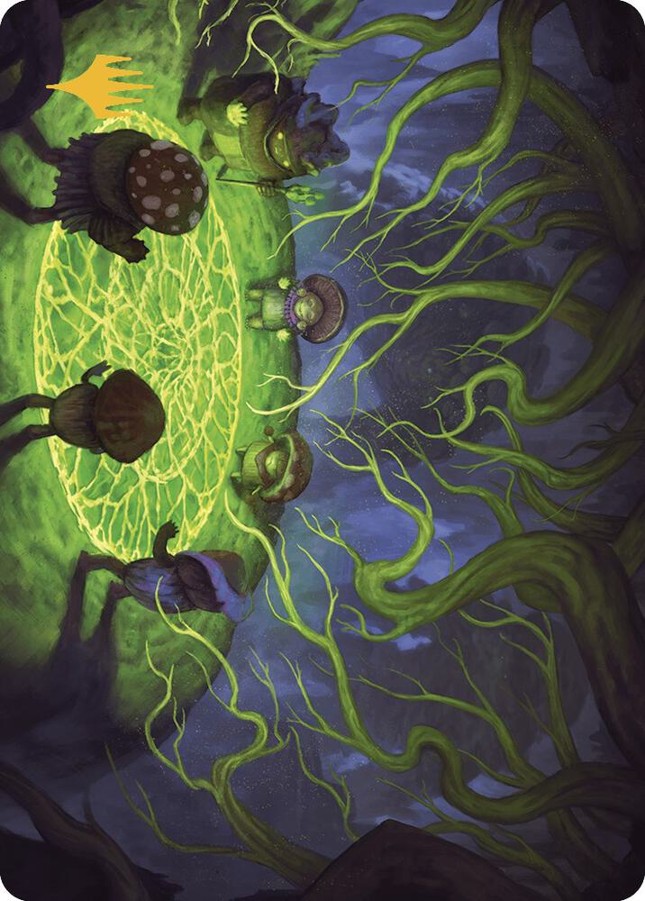 Growing Rites of Itlimoc Art Card (Gold-Stamped Planeswalker Symbol) card image