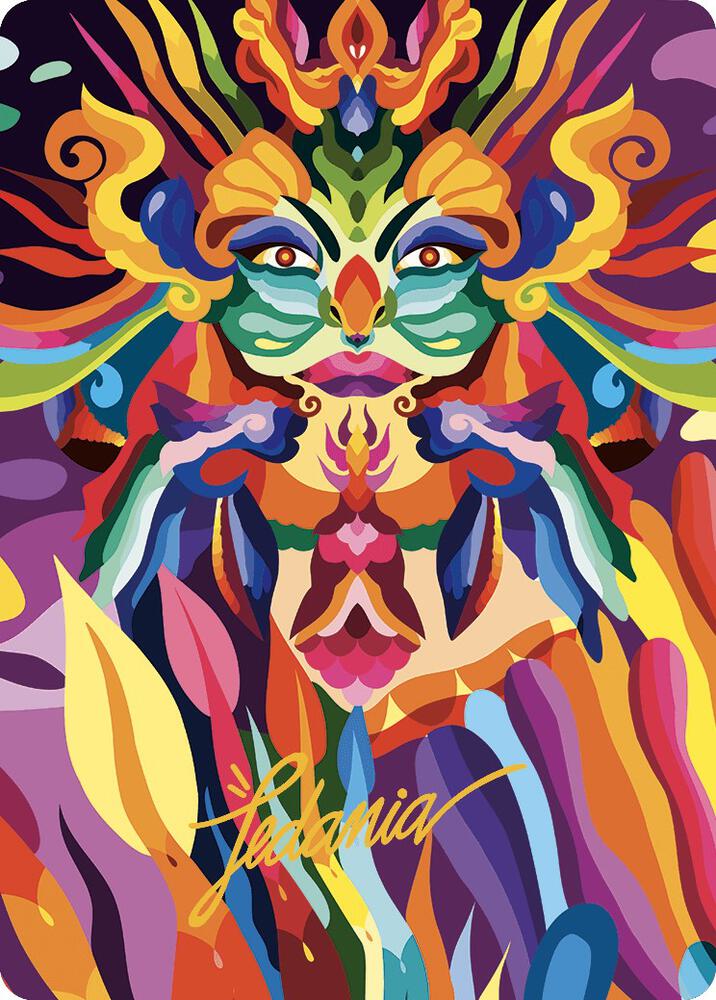 Tishana's Tidebinder Art Card (Gold-Stamped Signature) card image