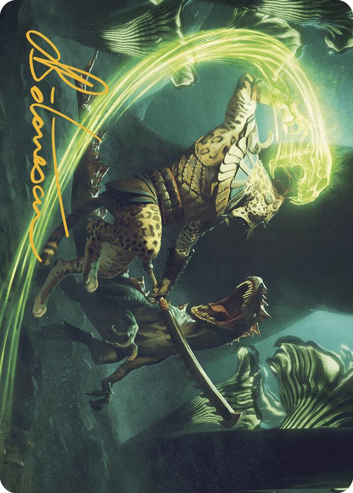 Contest of Claws Art Card (Gold-Stamped Signature) card image
