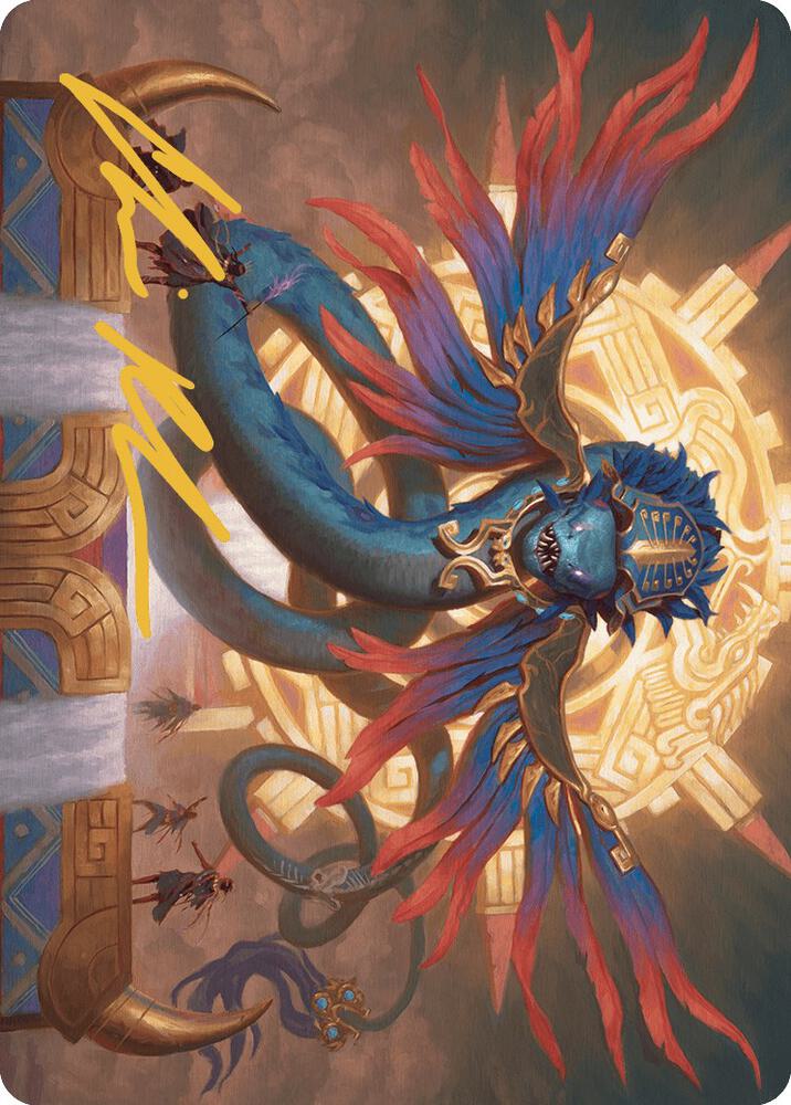 Ojer Pakpatiq, Deepest Epoch Art Card (13/81) (Gold-Stamped Signature) card image
