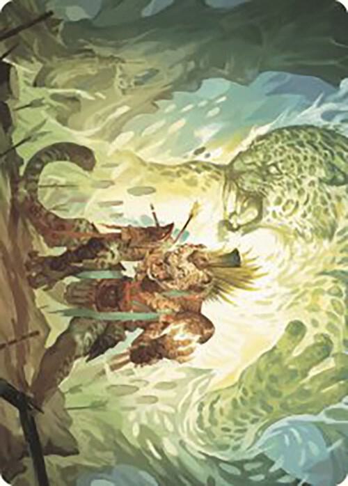 Might of the Ancestors Art Card card image
