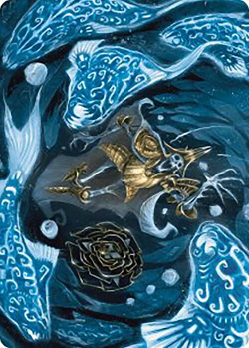 Eaten by Piranhas Art Card card image