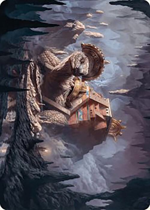 Bedrock Tortoise Art Card card image