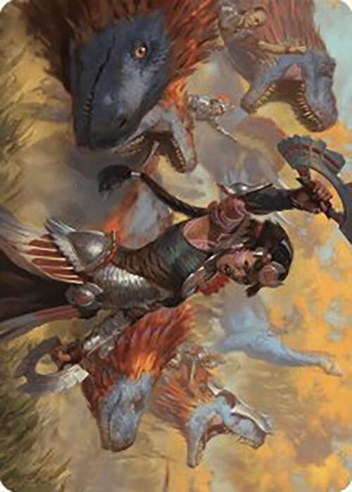 Huatli, Poet of Unity Art Card card image