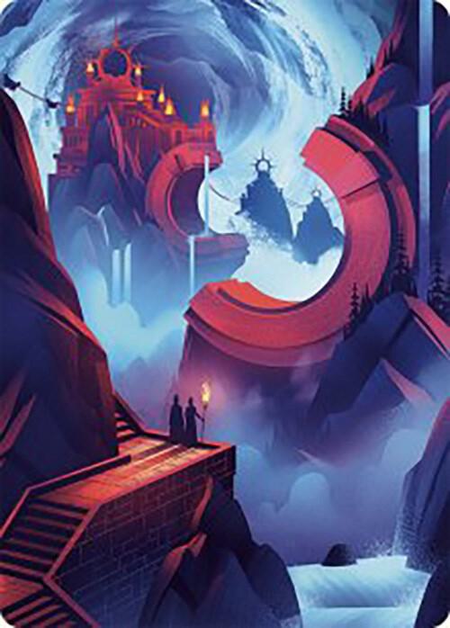 Mountain Art Card card image
