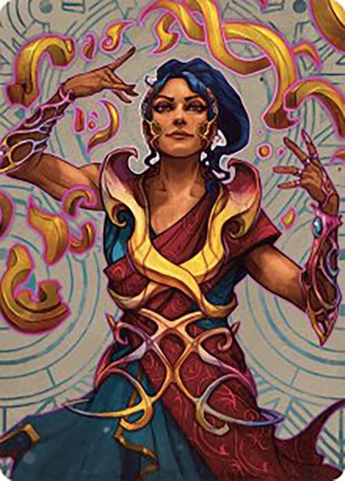 Saheeli, the Sun's Brilliance Art Card card image