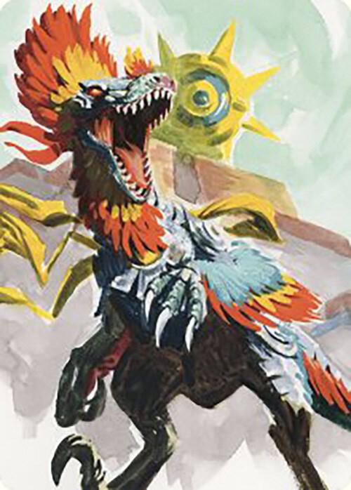 Pantlaza, Sun-Favored Art Card card image