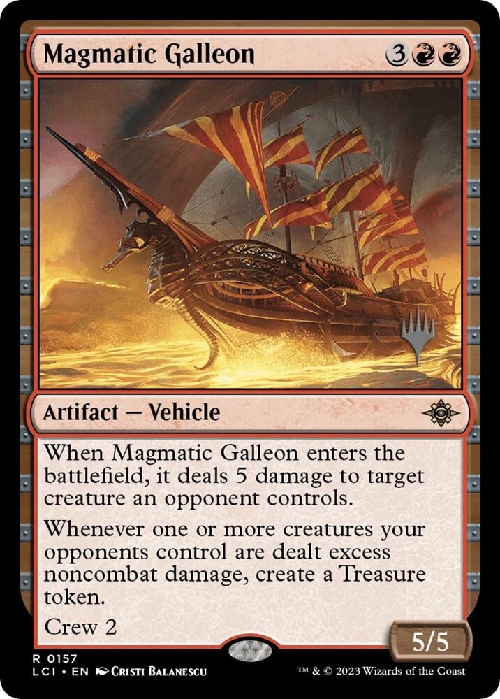 Magmatic Galleon card image