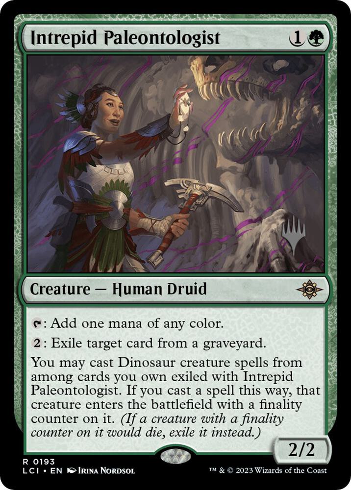 Intrepid Paleontologist card image