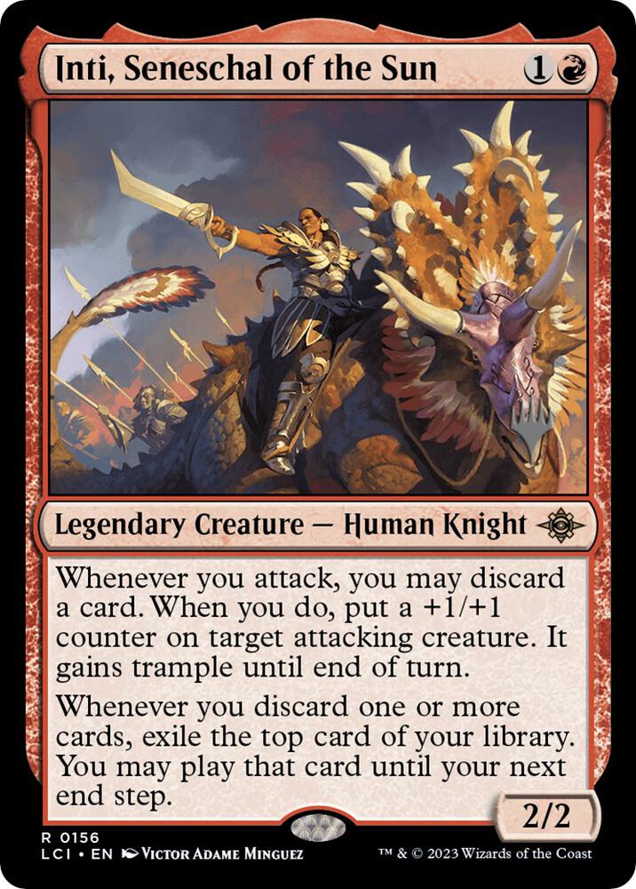 Inti, Seneschal of the Sun card image