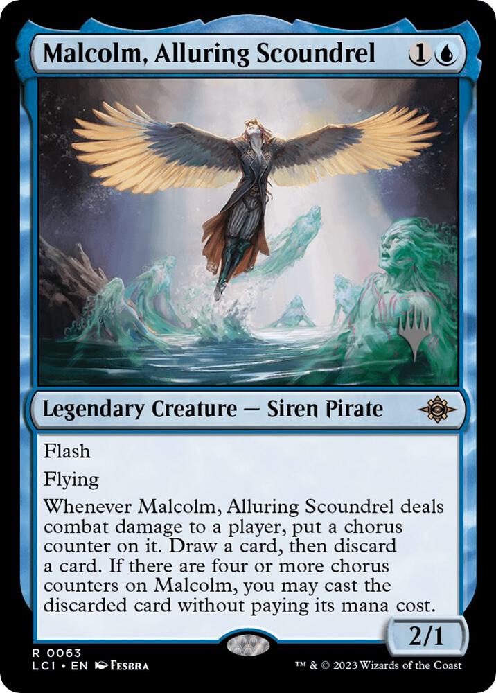 Malcolm, Alluring Scoundrel card image