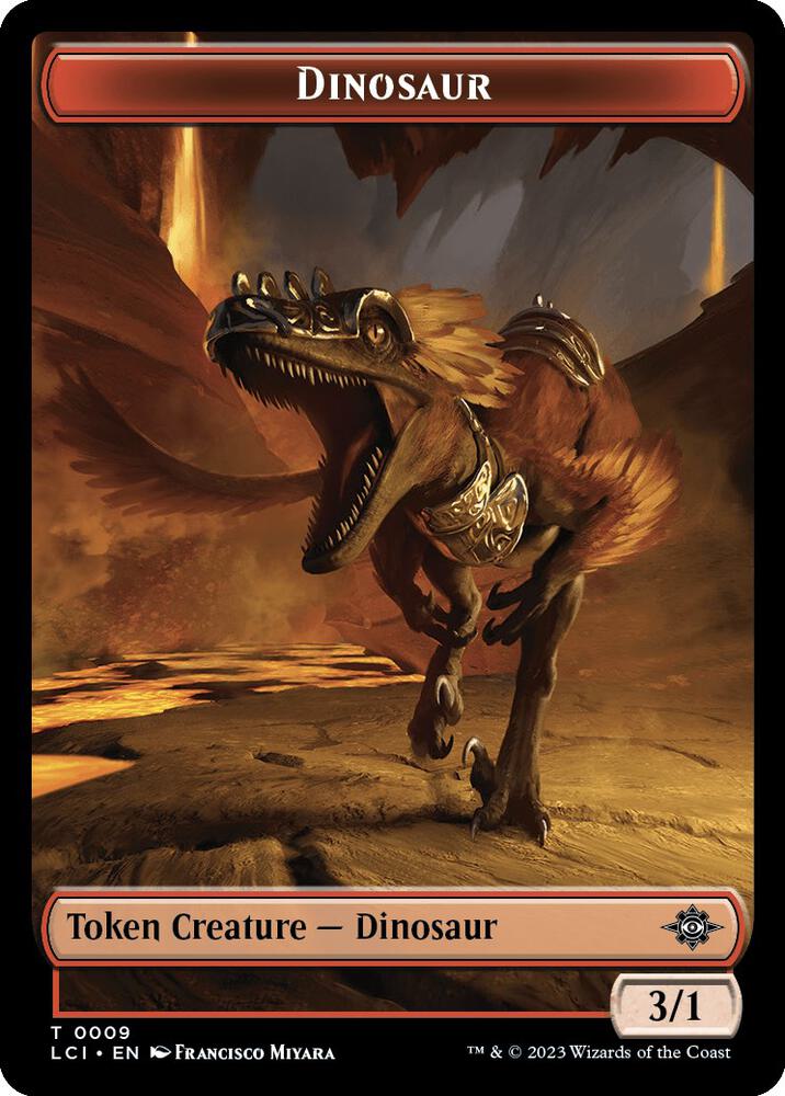 Dinosaur Token (0009) card image