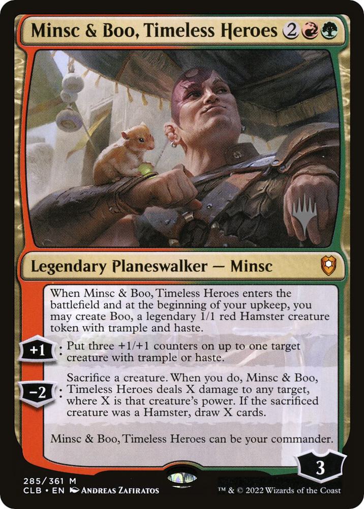 Minsc & Boo, Timeless Heroes card image
