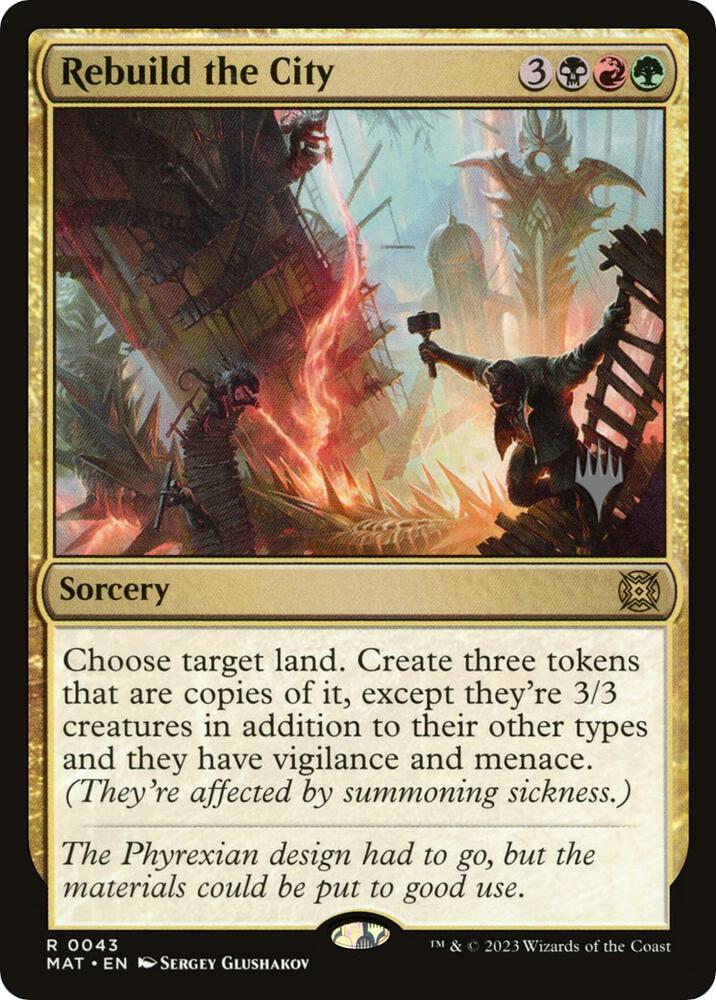 Rebuild the City card image