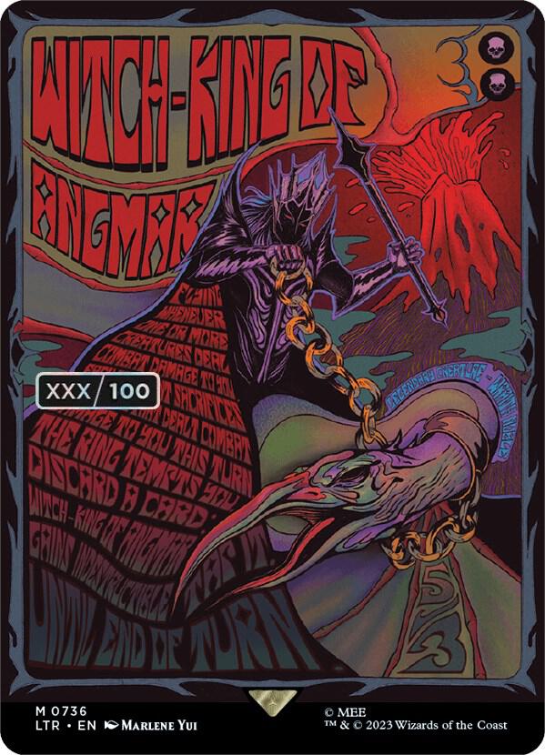 Witch-king of Angmar (Borderless Poster) (Serial Numbered) card image