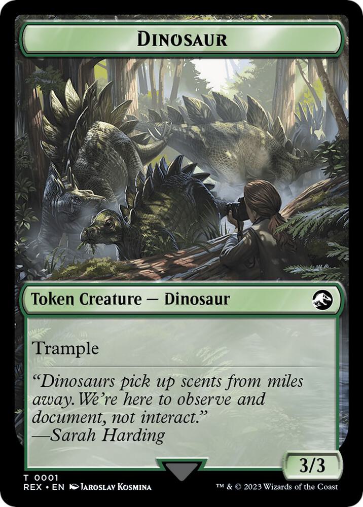 Dinosaur Token card image