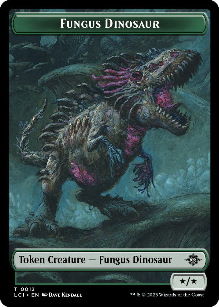 Fungus Dinosaur // Spirit Double-Sided Token card image