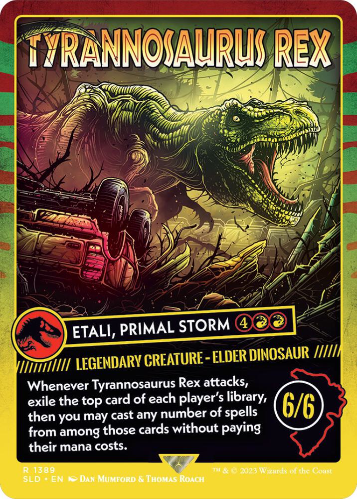 Tyrannosaurus Rex - Etali, Primal Storm card image