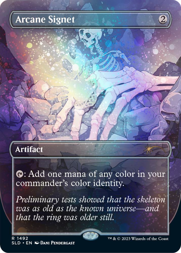 Arcane Signet (1492) (Galaxy Foil) card image