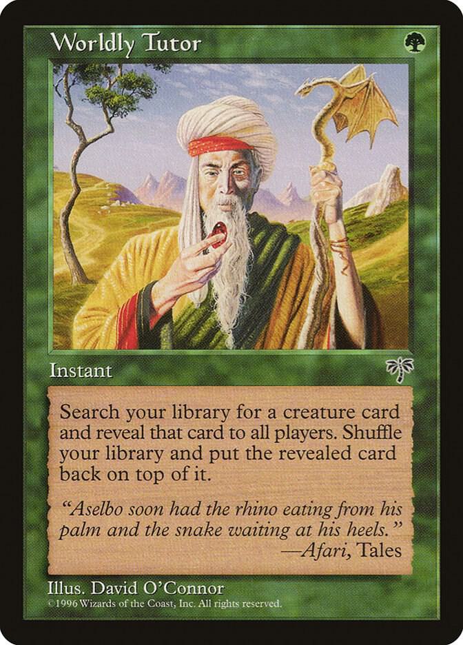 Worldly Tutor card image