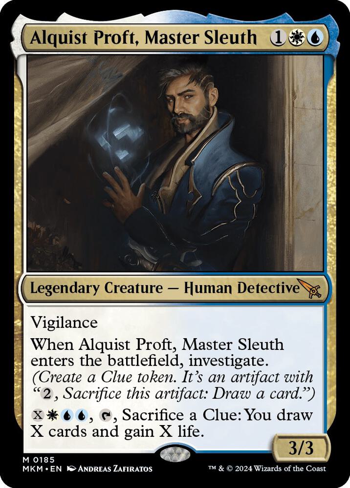 Alquist Proft, Master Sleuth card image