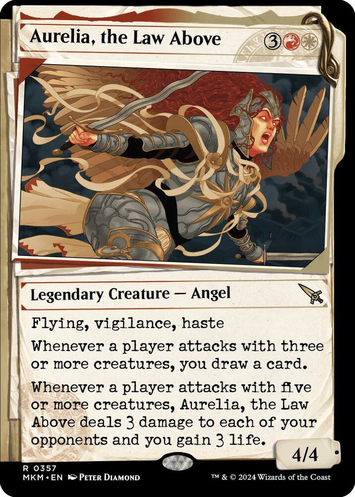 Aurelia, the Law Above (Showcase) (0357) card image