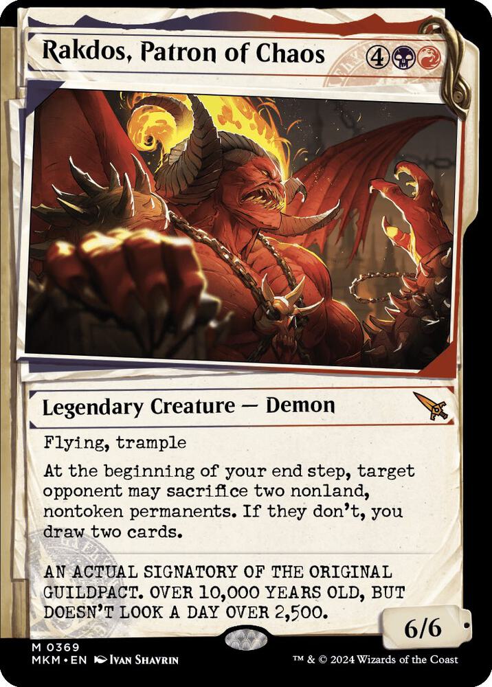 Rakdos, Patron of Chaos (Showcase) (0369) card image