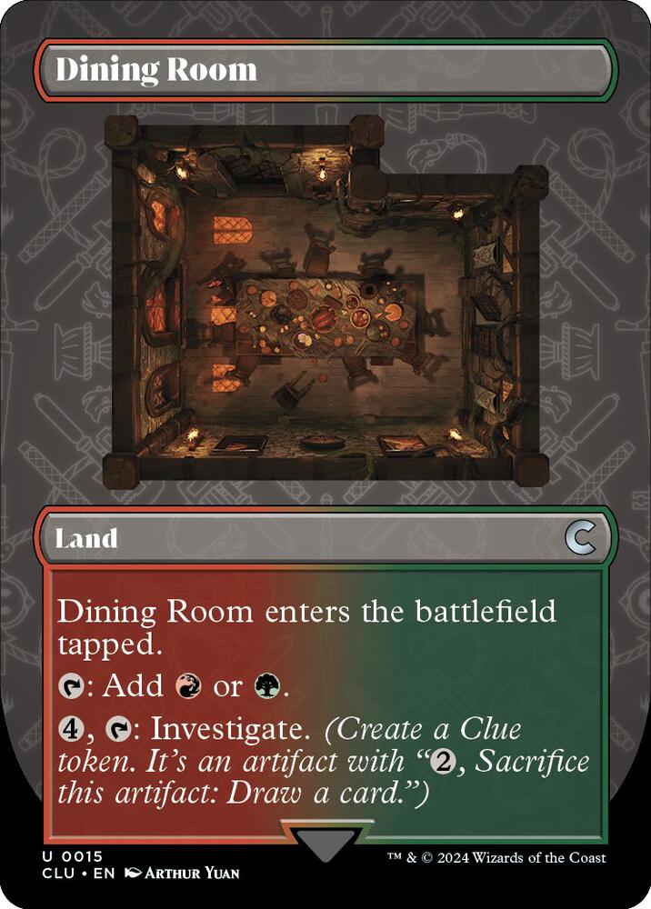 Dining Room (Borderless) card image