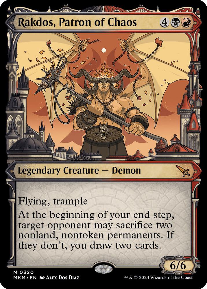 Rakdos, Patron of Chaos (Showcase) (0320) card image