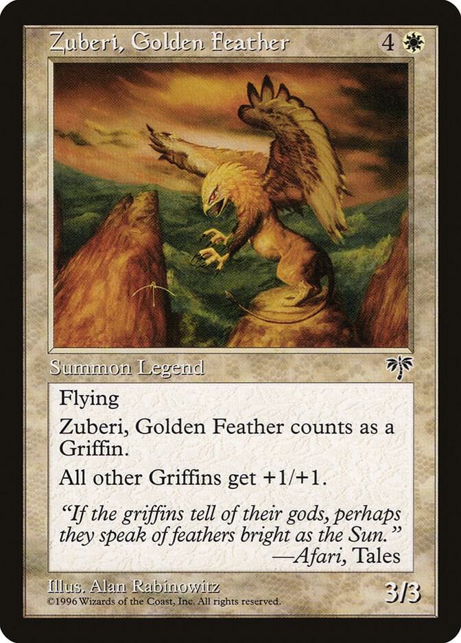 Zuberi, Golden Feather card image