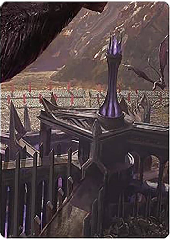 Minas Morgul, Dark Fortress Art Card card image