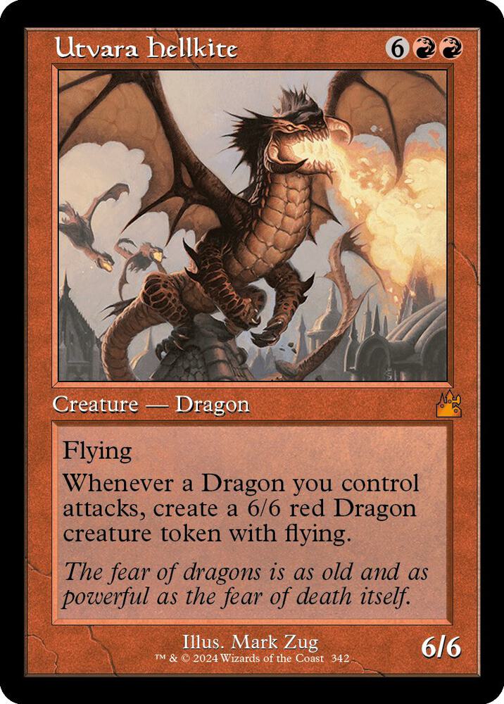 Utvara Hellkite (Retro Frame) card image