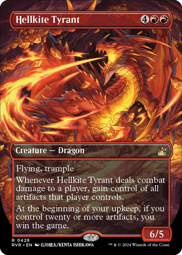 Hellkite Tyrant (Anime Borderless) card image