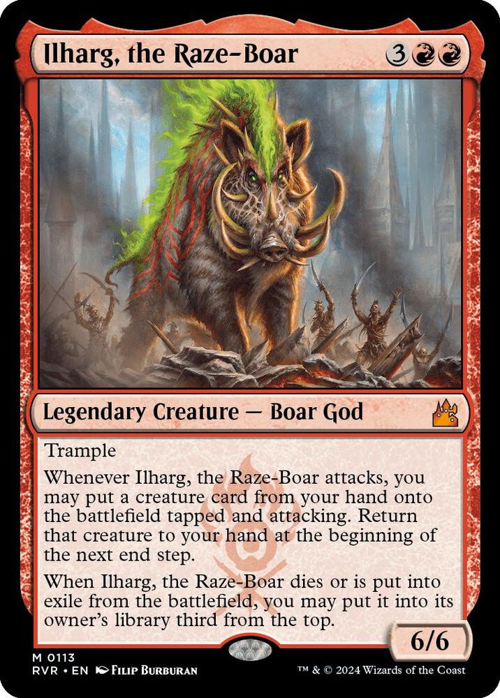 Ilharg, the Raze-Boar card image