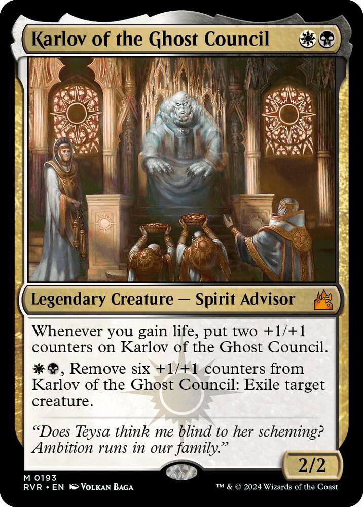 Karlov of the Ghost Council card image