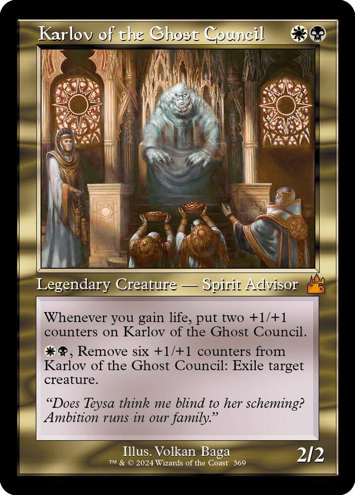 Karlov of the Ghost Council (Retro Frame) card image